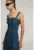 Rochie maxi de denim cu nasturi