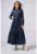 Rochie maxi din lyocell cu buzunare cu clapa pe piept