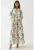Rochie maxi – imprimeu floral – multicolor – in