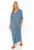 Rochie maxi supradimensionata – din jerseu
