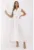Rochie maxi vaporoasa – cu revere scurte –