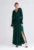Rochie maxi verde – decolteu in V – talie elastica – poliester 95% – elastan 5% –