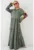 Rochie maxi – viscoza – verde – eleganta – confortabila