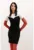 Rochie midi – HiCCUP – slim fit – lycra – negru