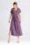 Rochie midi M935 – poliester/elastan – mov –