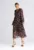 Rochie midi M941 – florala – eleganta – confortabila – poliester – multicolor –