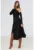 Rochie midi asimetrica Melrose