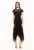 Rochie midi asimetrica cu dantela florala