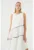 Rochie midi asimetrica cu fronseu