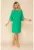 Rochie midi cambrata cu maneci fluture
