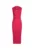 Rochie midi cambrata cu o curea in talie