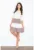 Rochie midi casual M279 – evazata – maneci 3/4 – maro – viscoza 95% –