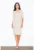 Rochie midi casual  bej