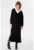 Rochie midi cu aspect 2in1 si model cu pliuri