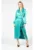 Rochie midi cu aspect satinat – 42