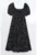 Rochie midi cu croiala evazata si model