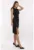 Rochie midi cu decolteu barcuta –