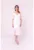 Rochie midi cu decolteu in V Promise