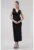Rochie midi cu decolteu in V Titano