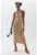 Rochie midi cu decupaj