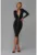 Rochie midi cu fermoar –