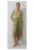 Rochie midi cu fusta plisata