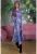 Rochie midi cu imprimeu floral Aby