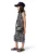 Rochie midi cu imprimeu text