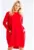 Rochie midi – cu maneci lungi –