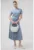 Rochie midi cu maneci scurte Semele
