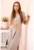 Rochie midi cu maneci scurte si curea –
