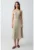 Rochie midi cu model crosetat
