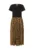 Rochie midi cu model in partea de jos