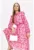 Rochie midi cu model – maneci bufante si volane