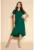 Rochie midi cu model petrecut si prindere laterala –