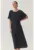 Rochie midi cu model texturat