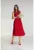 Rochie midi cu o curea asortata Vienna