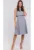 Rochie midi cu pliuri inversate –