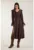 Rochie midi cu slit Asana