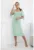 Rochie midi cu slit in partea din spate –