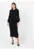 Rochie midi cu slit lateral –