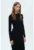 Rochie midi cu striatii