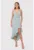 Rochie midi cu volane – Albastru – DA1503 DUCKEGG