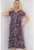 Rochie midi dama – HiCCUP – imprimeu floral – maneci scurte – viscoza – multicolor
