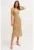 Rochie midi de dantela crosetata