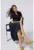 Rochie midi de denim