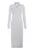 Rochie midi de lana cu decolteu in V