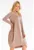 Rochie midi de trening cu maneci lungi –