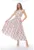 Rochie midi din bumbac cu un cordon
