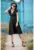 Rochie midi din bumbac cu maneci scurte